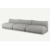 Cosy XL Armless 3 Seater Sofa