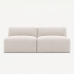 Moved XL Armless 2 Seater Sofa
