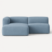 Moved XL Open Side 2 Seater Corner Sofa