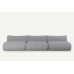 Cosy XL Armless 3 Seater Sofa