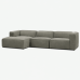 Moved 3 Seater Corner Sofa