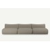 Cosy XL Armless 3 Seater Sofa