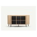 Mila Sideboard Three Doors Sandy Oak