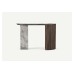 Mila Console Table Baroque Oak Right