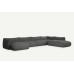 Cosy XL U Shaped Chaise Sofa