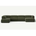 Moved XL U Shaped Sofa with Side Chaise