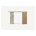 Mila Console Table Sandy Oak Right