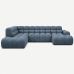 Cloudy Large U Shaped Corner Sofa
