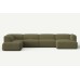 Moved XL U Shaped Sofa with Side Chaise