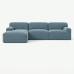 Quintin Wide 3 Seater Corner Sofa