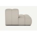 Cloudy Module Chaise Side End Seat