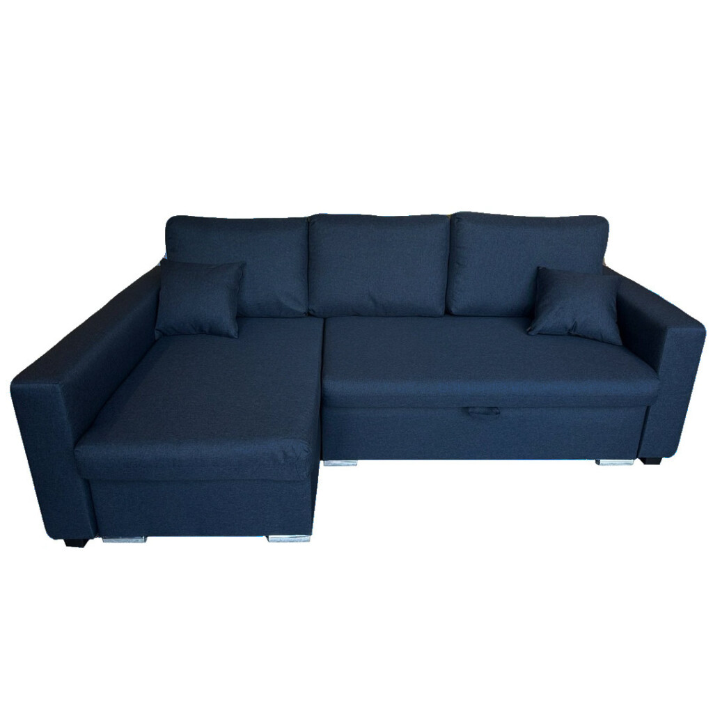 navy blue corner sofa, Flavio left-hand