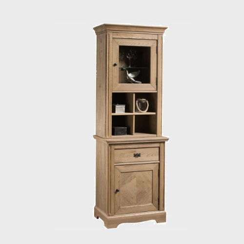 Atelie Display Cabinet / Dresser 1 Doors Aged Oak