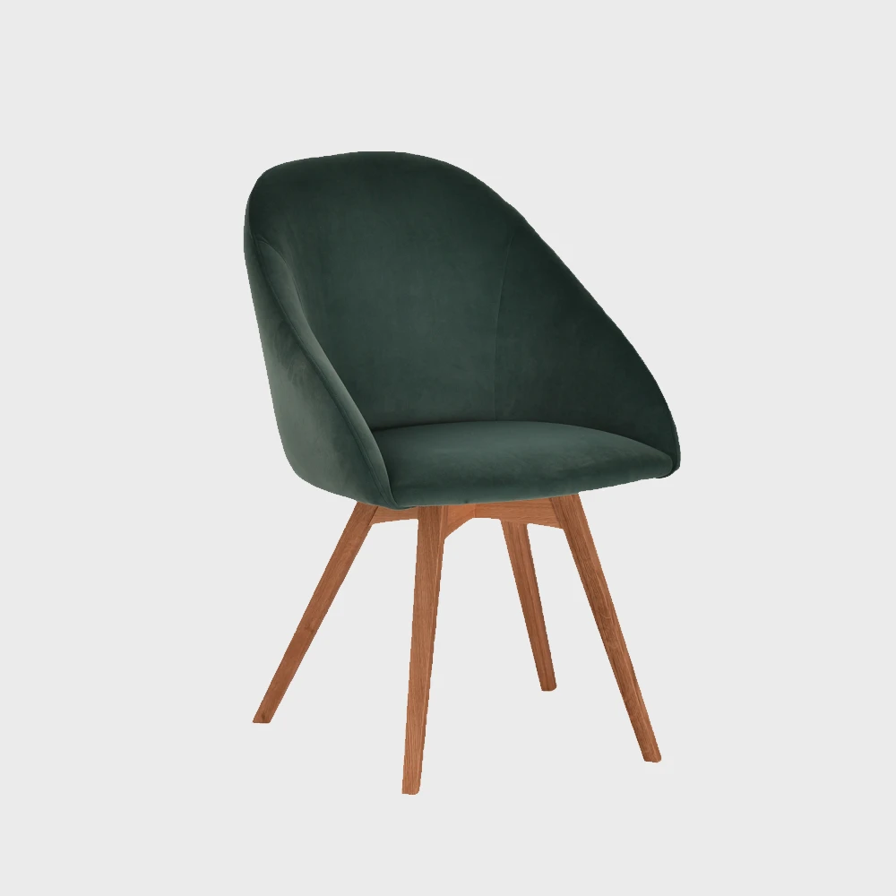 Moreno Chair Green / Oak