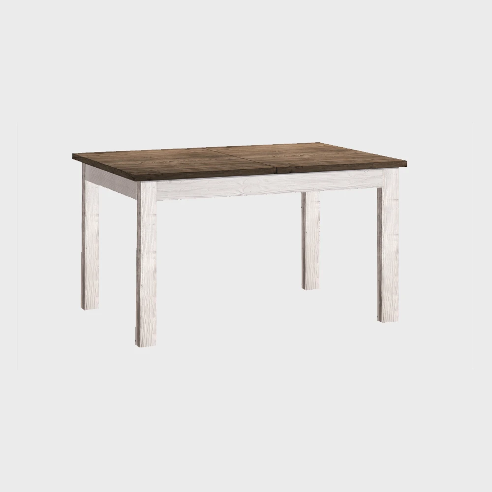 Provance Table Rectangular Natural Wood / White Aged
