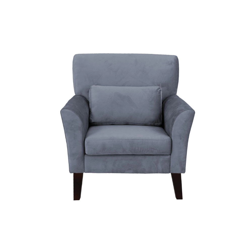 Patrick Armchair Grey Velluto 18