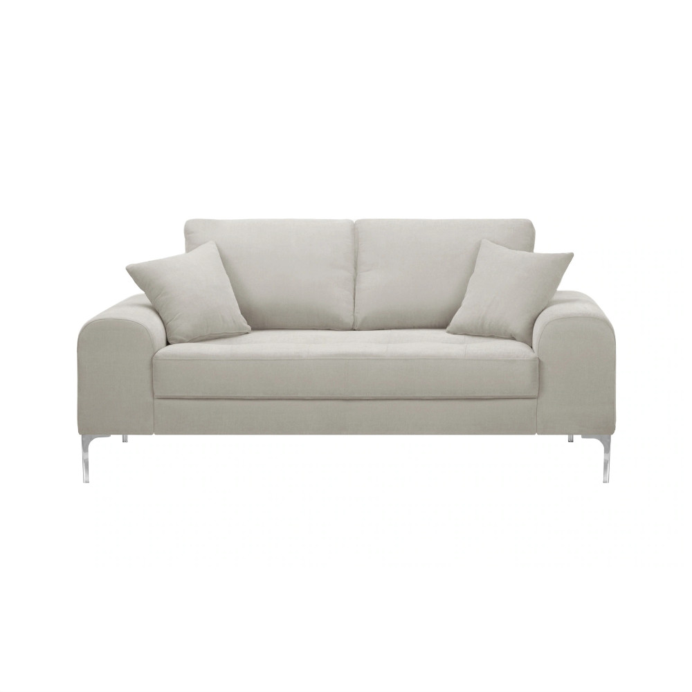 Russel 2 Seater Sofa Light Grey Soro 21