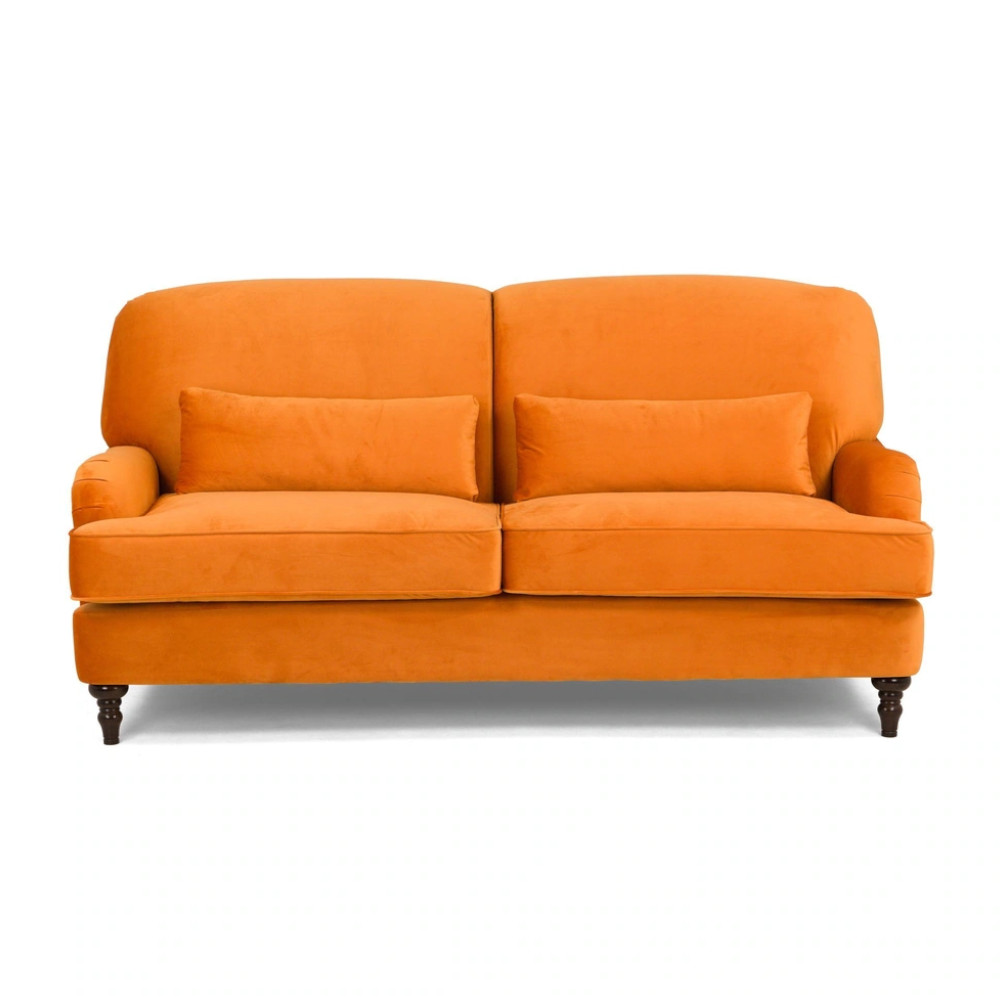 Sunday 3 Seater Sofa Orange Velluto 8 Mustard