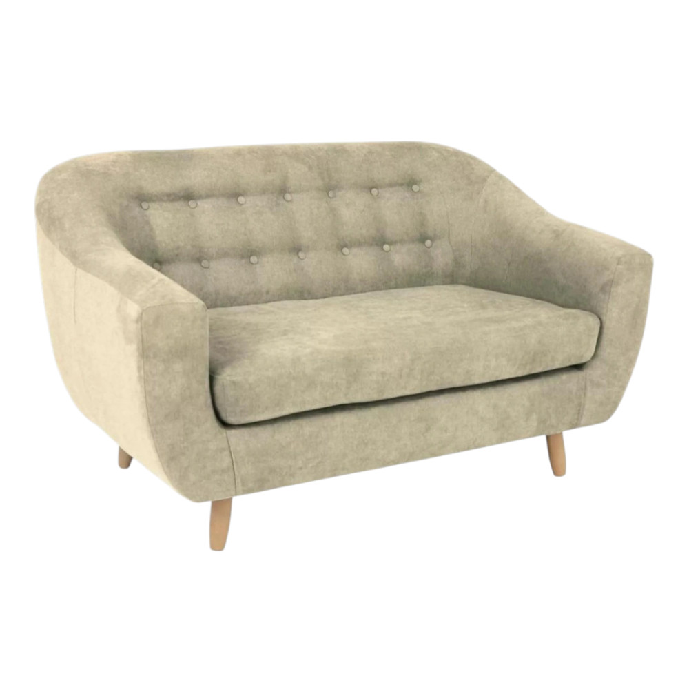 California 2 Seater Sofa Beige Soro 21