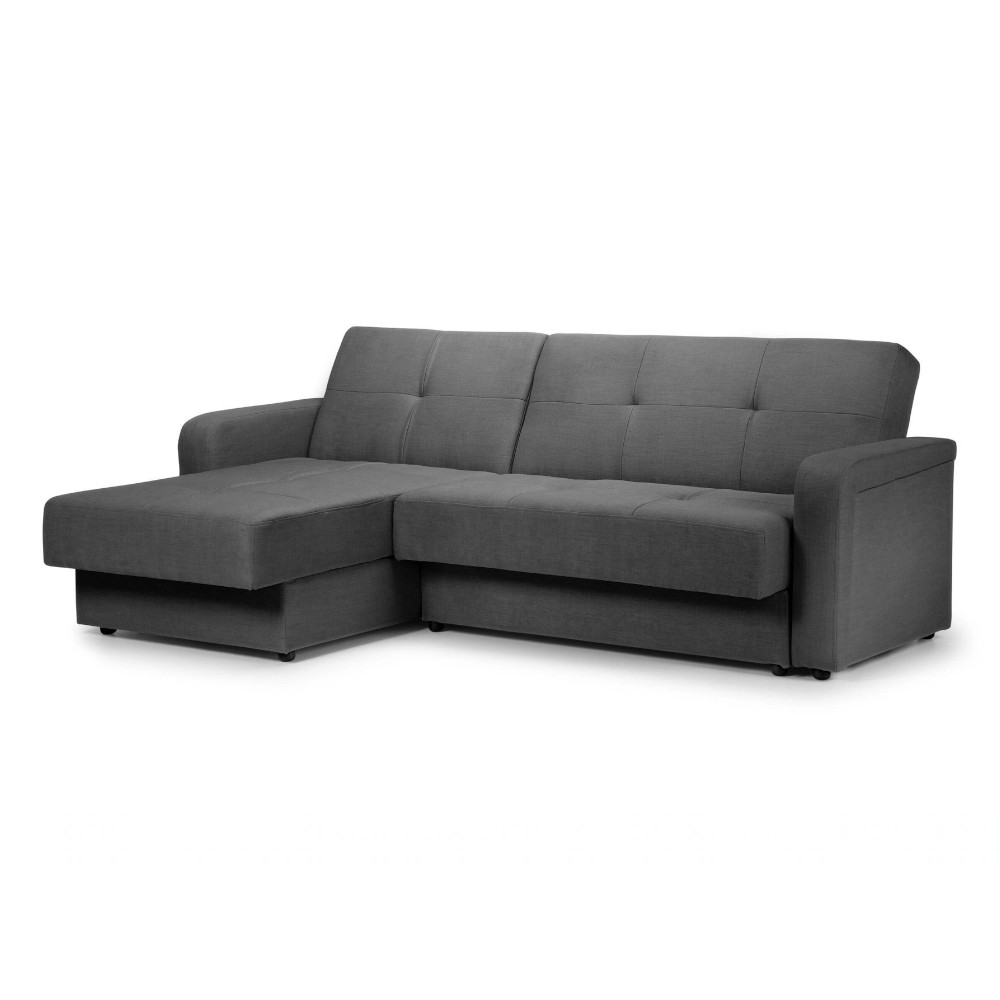 Kair Corner Sofa Bed Turin Grey Universal