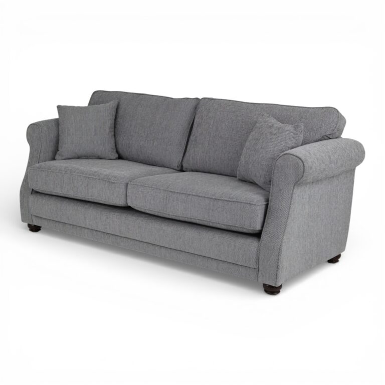 Colwyn 3 Seater Sofa Grey Soro 90
