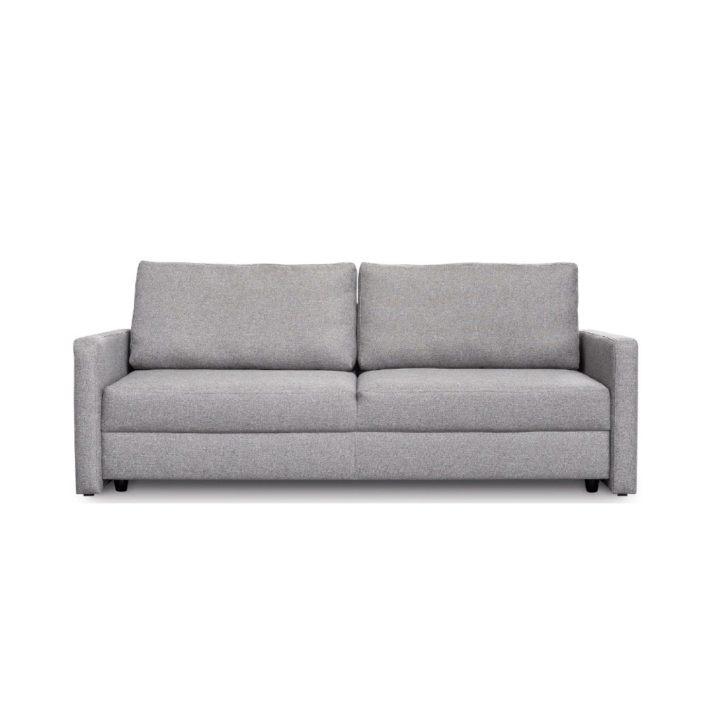 Rock 3 Sofa Bed Slim Arms Bright Grey Neat 90