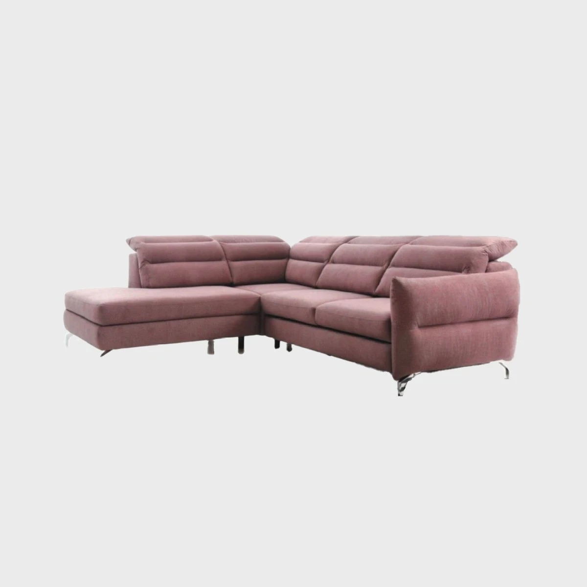 Montale Corner Sofa Bed Left Pink