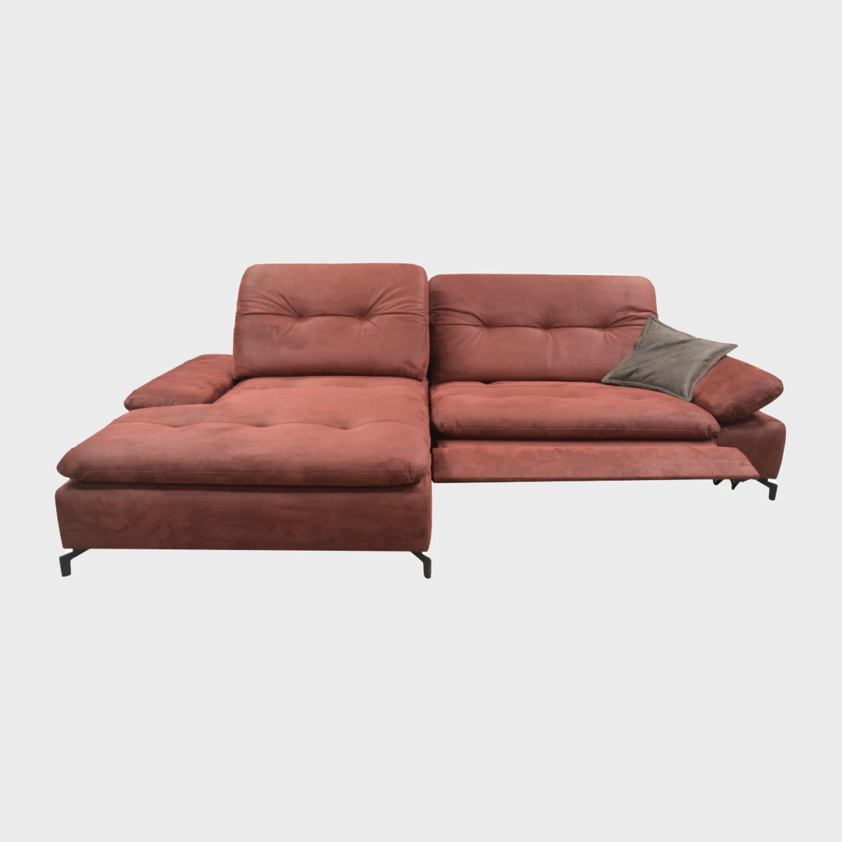 Vero Corner Sofa Left Red