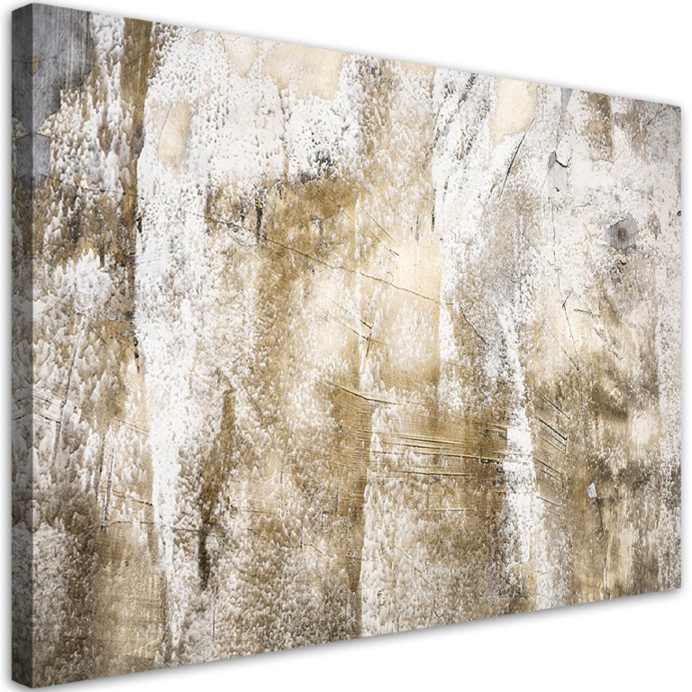 Canvas print, Golden abstract vintage