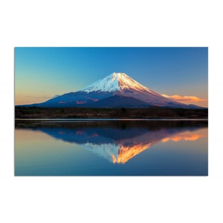 Canvas print, Japanese landscape Mount Fuji