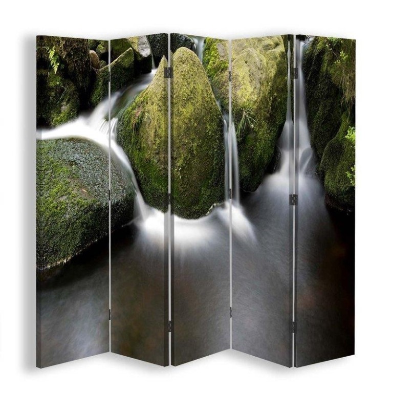 Room divider Double-sided, Mountain stream