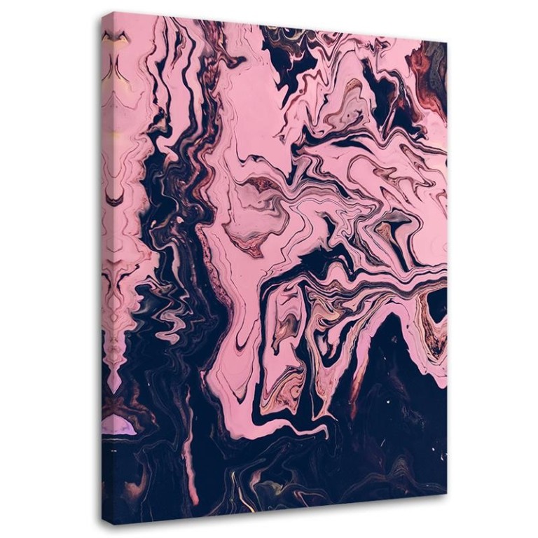 Canvas print, Abstract Pink Watercolour