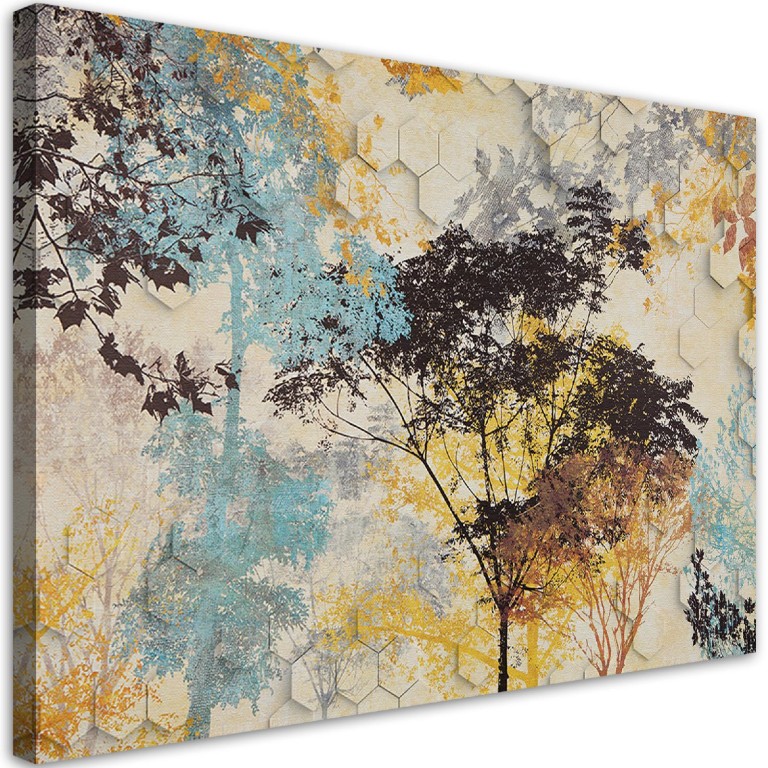 Canvas print, Autumn trees