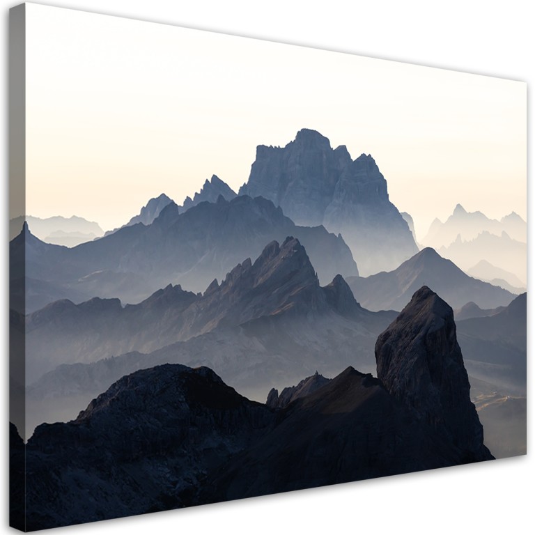 Canvas print, Rocky mountain landscape