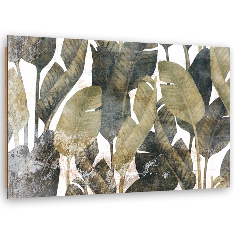 Deco panel print, Banana leaves