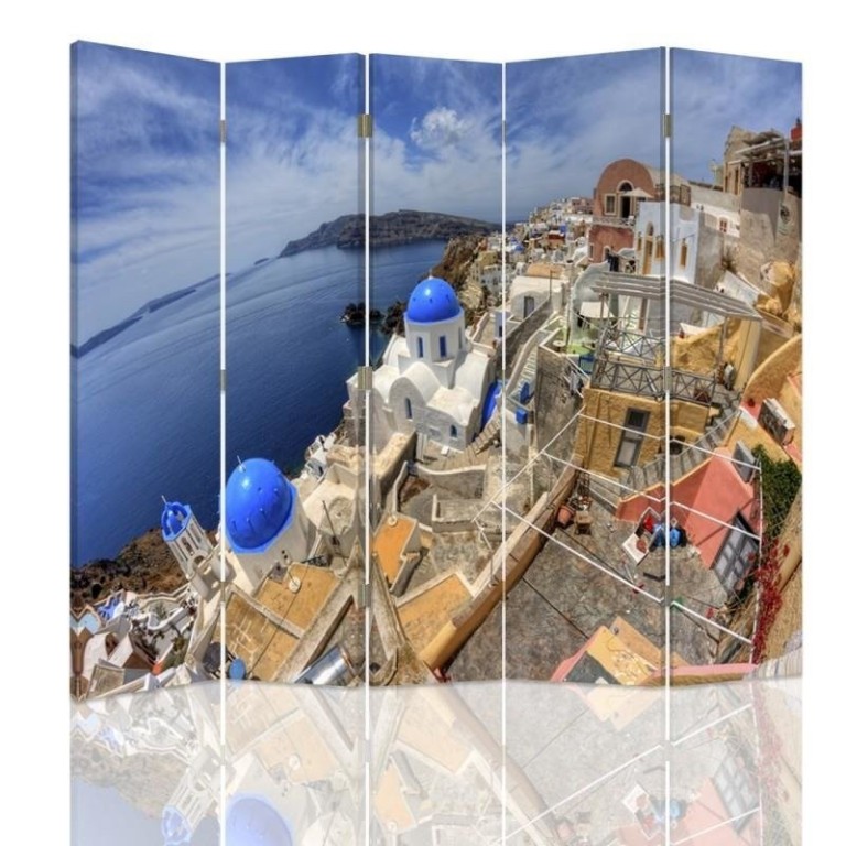 Room divider Double-sided, Santorini