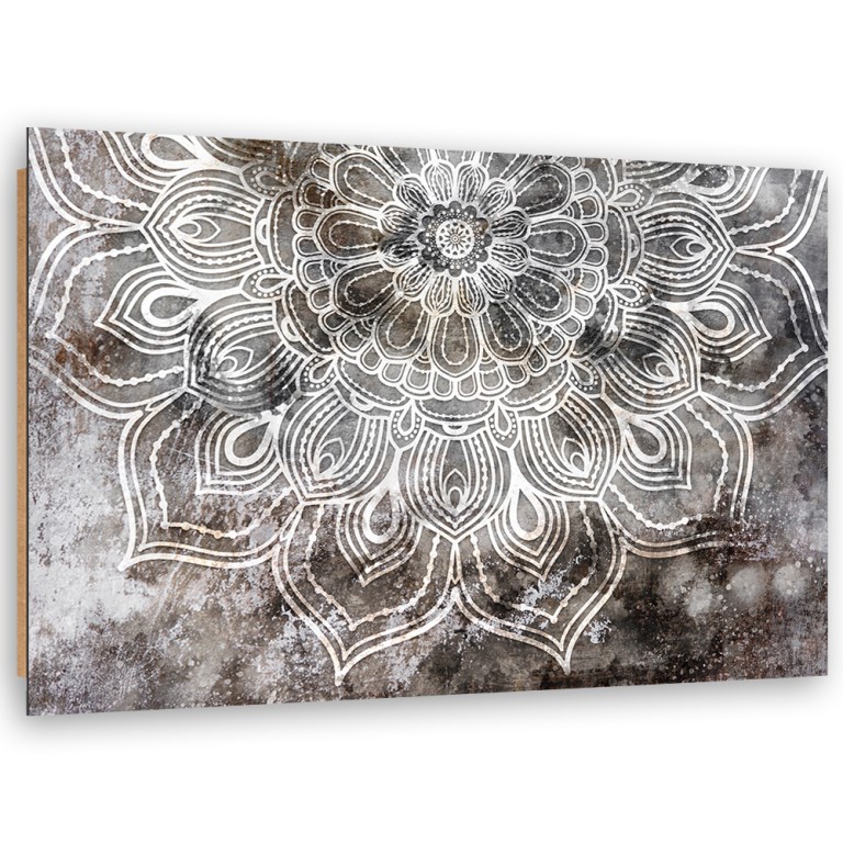 Deco panel print, Abstract mandala