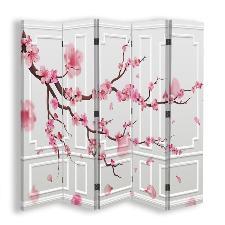 Room divider Double-sided, Cherry blossom