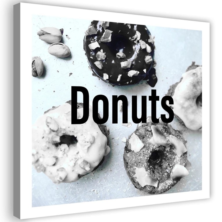 Canvas print, Donuts