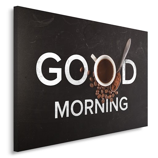 Canvas print, Good Morning Coffee