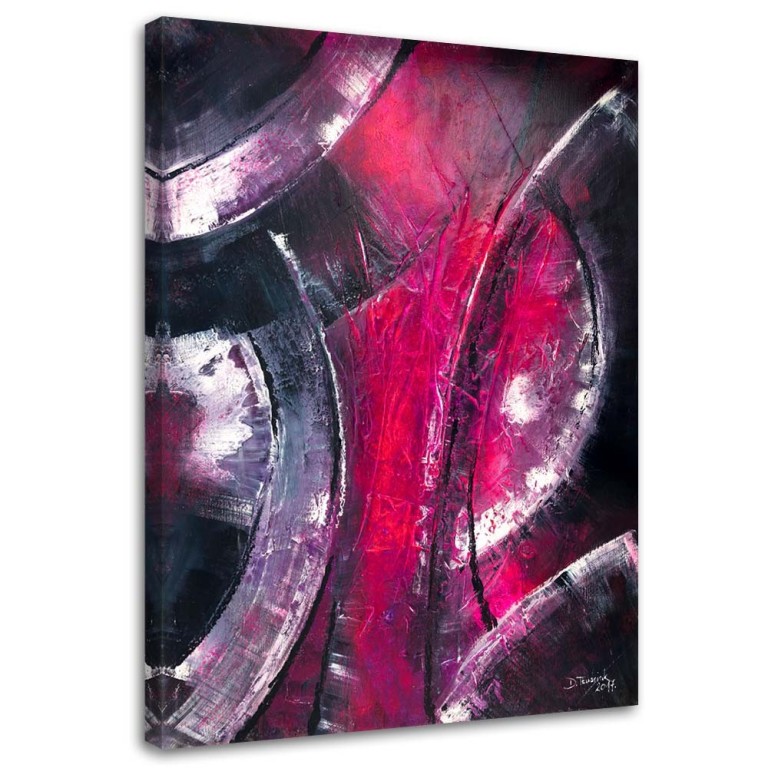 Canvas print, Modern Abstract Purple