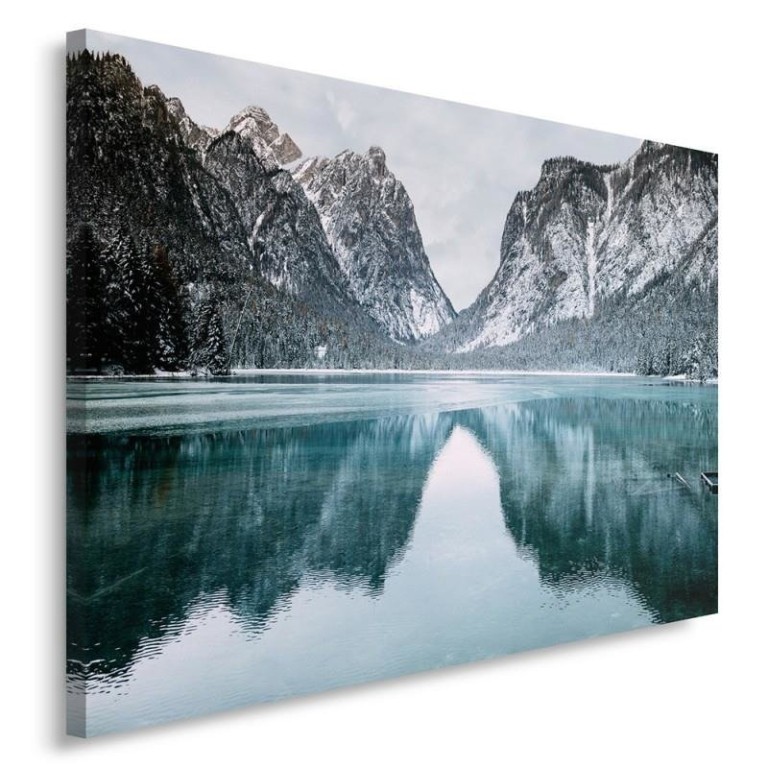 Canvas print, Mountains Lake Landscape