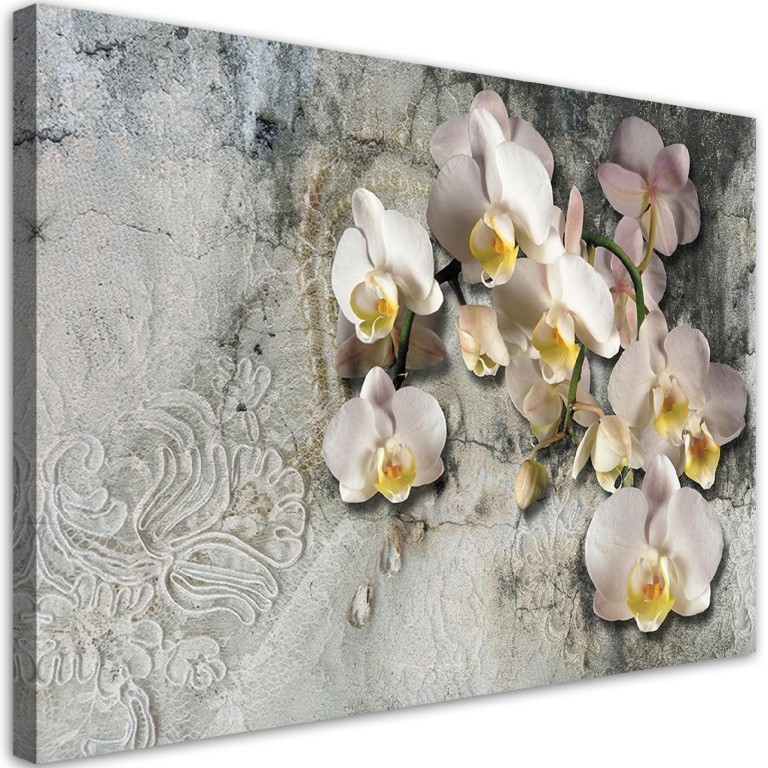 Canvas print, Sunny orchids