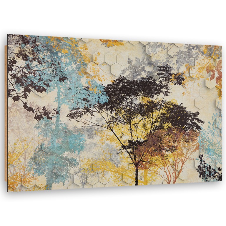 Deco panel print, Autumn trees