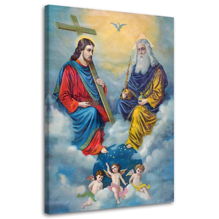 Canvas print, Holy Trinity REPRODUCTION