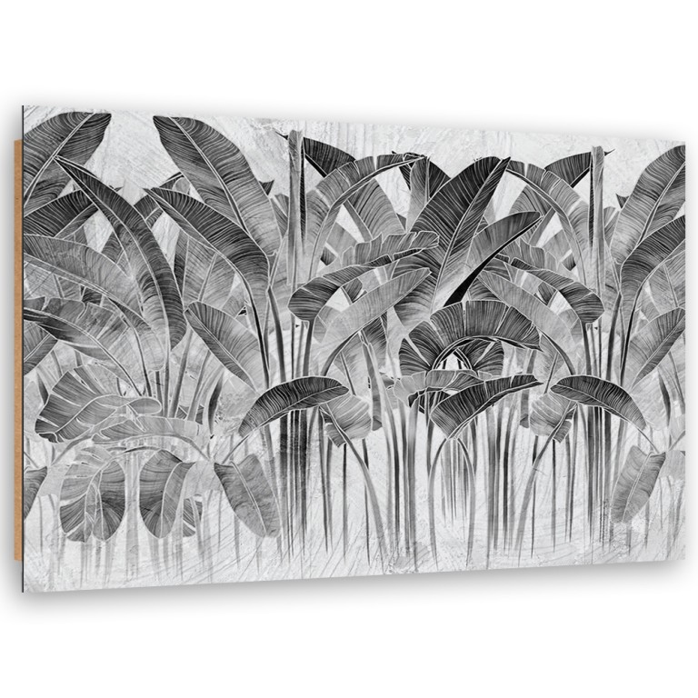 Deco panel print, Banana leaves