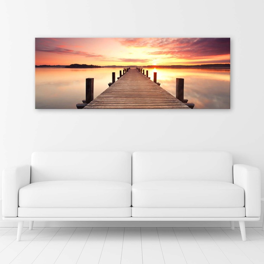 sunset wall frame