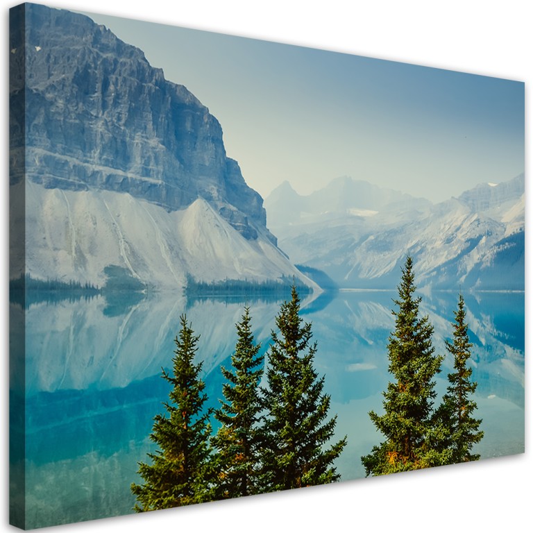 Canvas print, Mountains Lake Nature