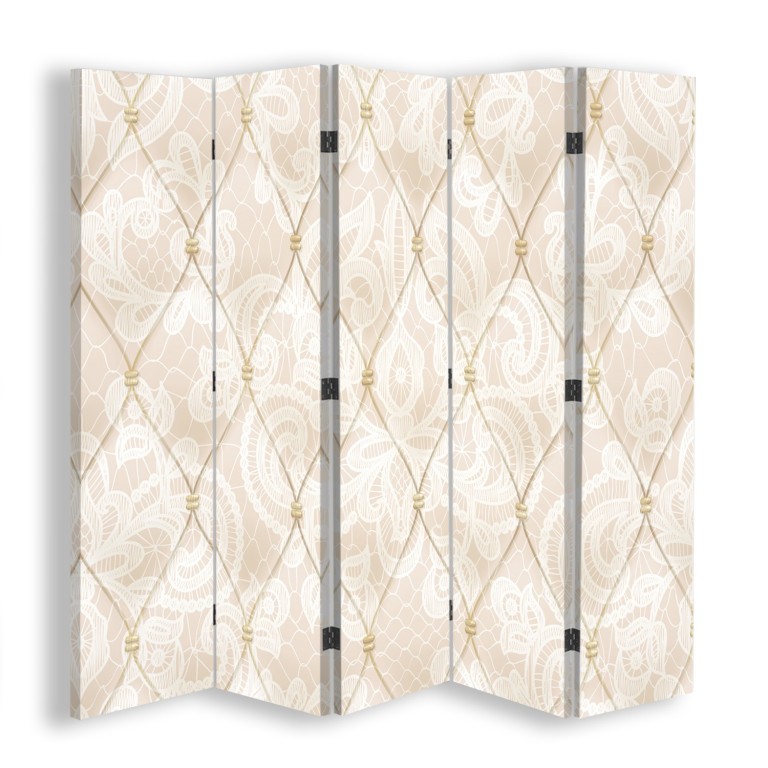 Room divider Double-sided, Serene beige