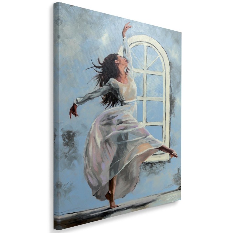 Canvas print, Dancing Ballerina